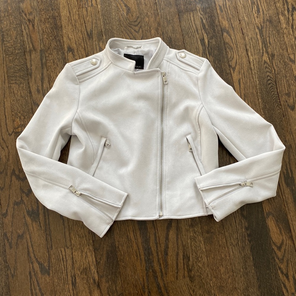 Banana republic motorcycle jacket